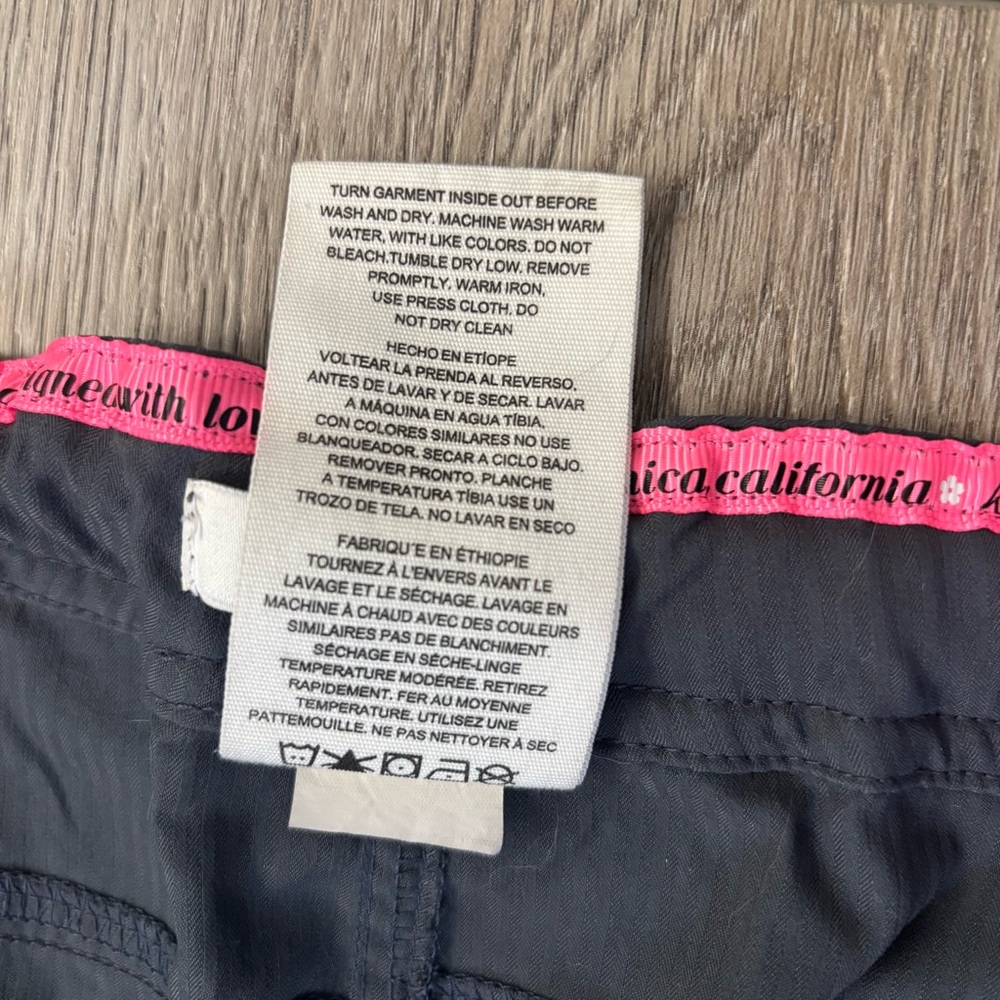 Koi Lite 6-Pocket Gray Scrub Pants Size XL Petite Slim Fit Dobby Pink Trim - Picture 10 of 11